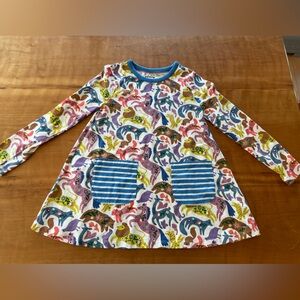 Mini Boden Multicolor Animal Dress
